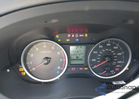 2014 Subaru Forester 2.5I z USA, uszkodzony, nr VIN JF2SJAAC6EH559728